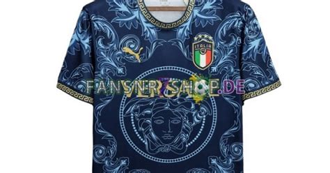 Italien fußball trikot Versace Edition Herren Heim 2022 .